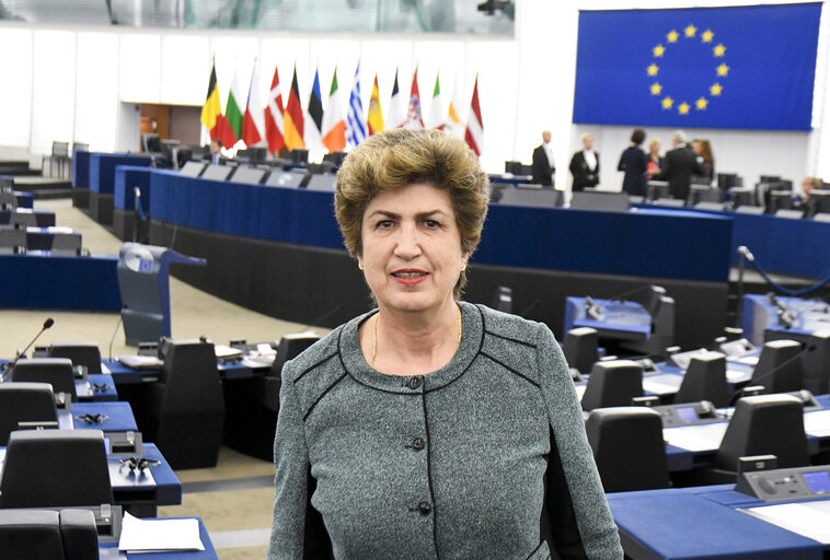 Fotografija 13: Maria Joao RODRIGUES in the EP in Strasbourg