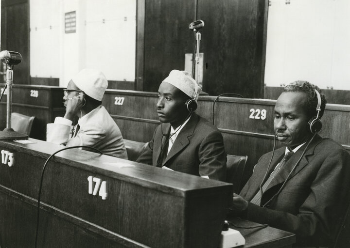 Fotogrāfija 12: Preparatory meeting of the EPA with African and Madagascan states in Rome, January 24-26 1961