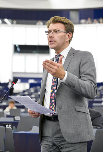 Daniel CASPARY in the EP in Strasbourg