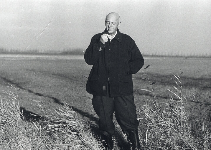 Foto 1: Sicco Laender MANSHOLT - EC's Agriculture Commissionner in 1968