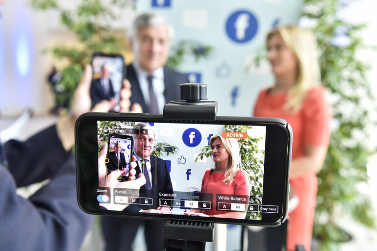 Facebook chat with Antonio TAJANI - EP President