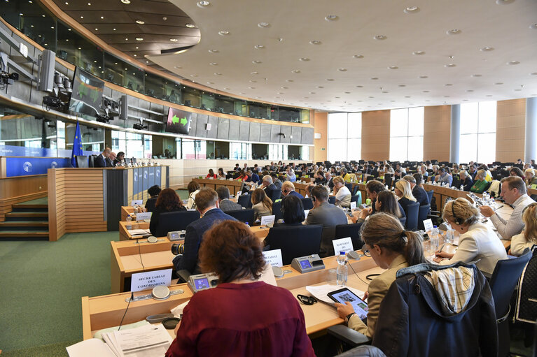 Photo 14: LIBE committee meeting - Votes on General budget of the European Union for the financial year 201,9 - on Implementing decision on subjecting the new psychoactive substances and on Listing the third countries whose nationals must be in possession of visas when crossing the external borders and those whose nationals are exempt from that requirement (Kosovo).