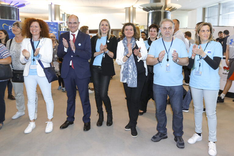 Open Day 2018 Brussels- High level guests tour the stands