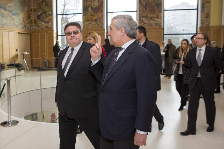 Billede 20: Handover ceremony of  ' February 16th Act of Lithuanian Independence '