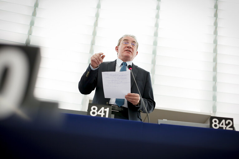Iuliu WINKLER MEP in plenary session in Strasbourg