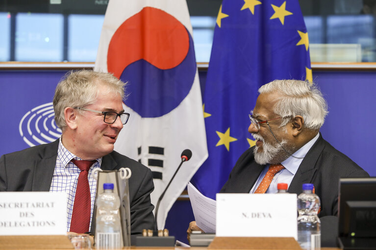 Fotografie 21: Interparliamentary Meeting with a Delegation for relations with the Korean Peninsula