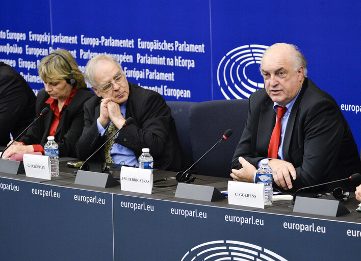 Press Conference ' Improving the functioning of ECI ' with Sylvia-Yvonne KAUFMANN