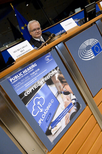 Foto 1: JURI Public hearing on copyright reform: ' The value Gap '