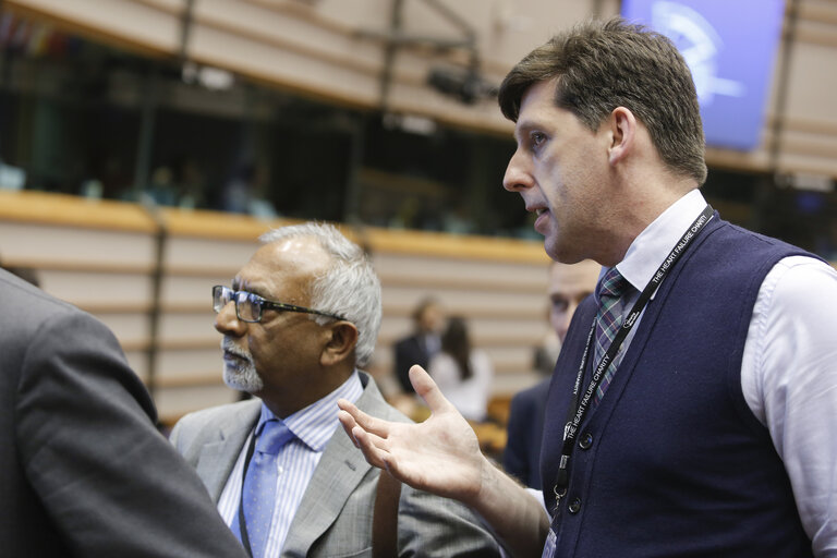 Valokuva 1: MEP Ian DUNCAN in Plenary Session week 16 2015 in Brussels