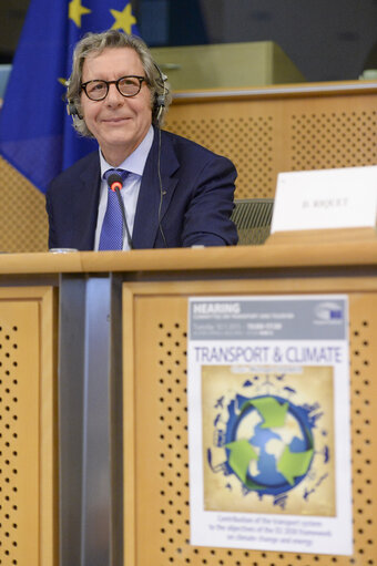 TRAN Committee - Hearing on Transport & Climate. Contribution of the transport system to the objectives of the EU 2030 framework on climate change and energy