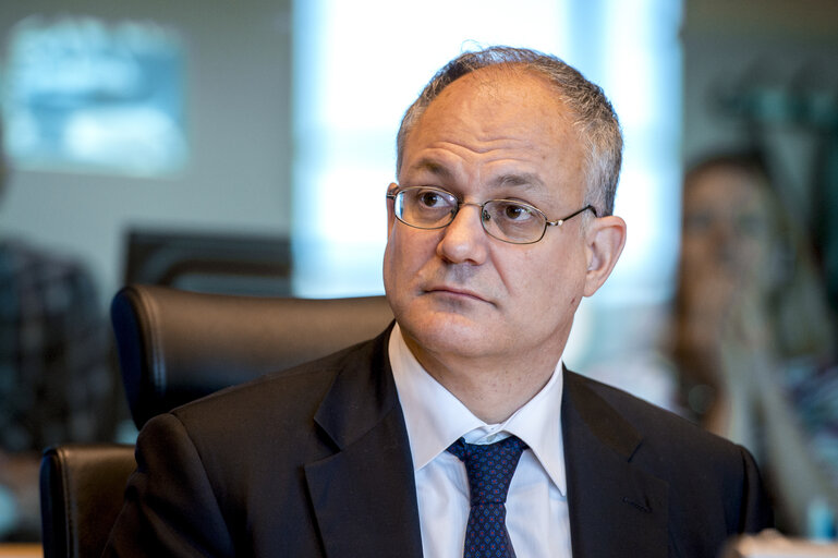 MEP Roberto GUALTIERI, Chairman of the ECON Committee