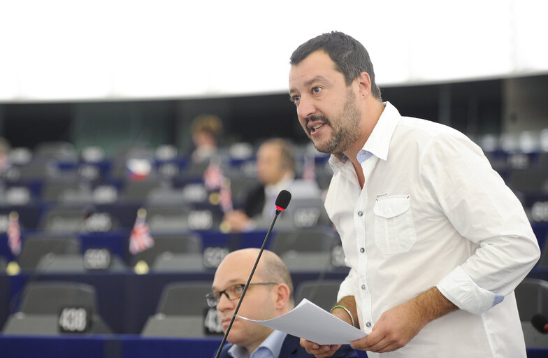 Снимка 22: Plenary Session week 41 2015 in Strasbourg  Statement by the Vice-President of the Commission/High Representative of the Union for Foreign Affairs and Security Policy - Situation in Syria    Statement by the Vice-President of the Commission/High Representative of the Union for Foreign Affairs and Security Policy - Situation in Turkey