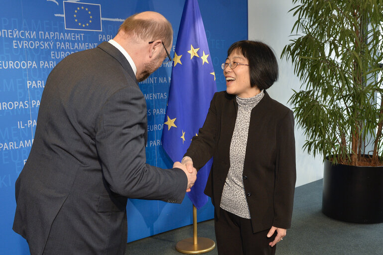 EP President meets with Yang YANYI, Chinese Ambassador