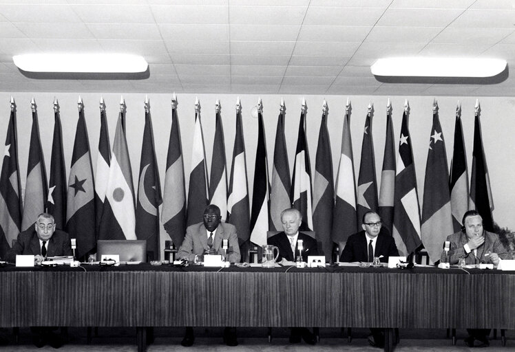 Meeting of the permanent joint committee (APE/EAMA) in Strasbourg the 15 May 1962