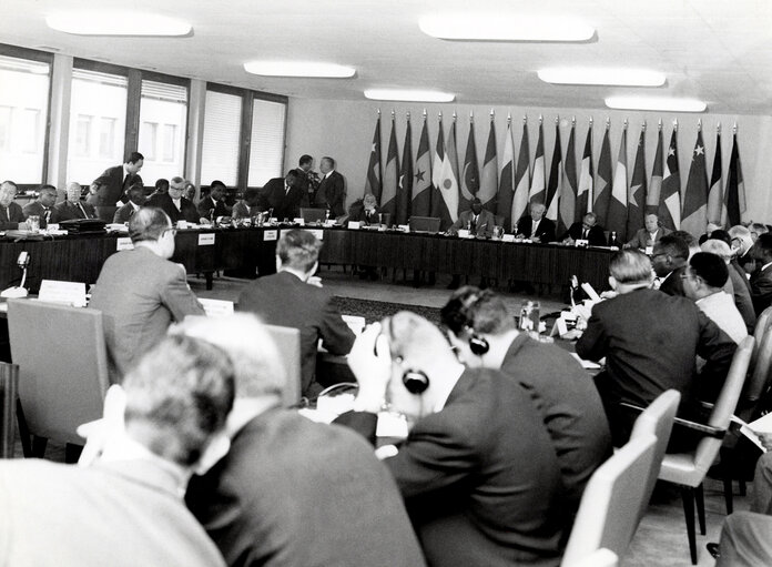 Meeting of the permanent joint committee (APE/EAMA) in Strasbourg the 15 May 1962