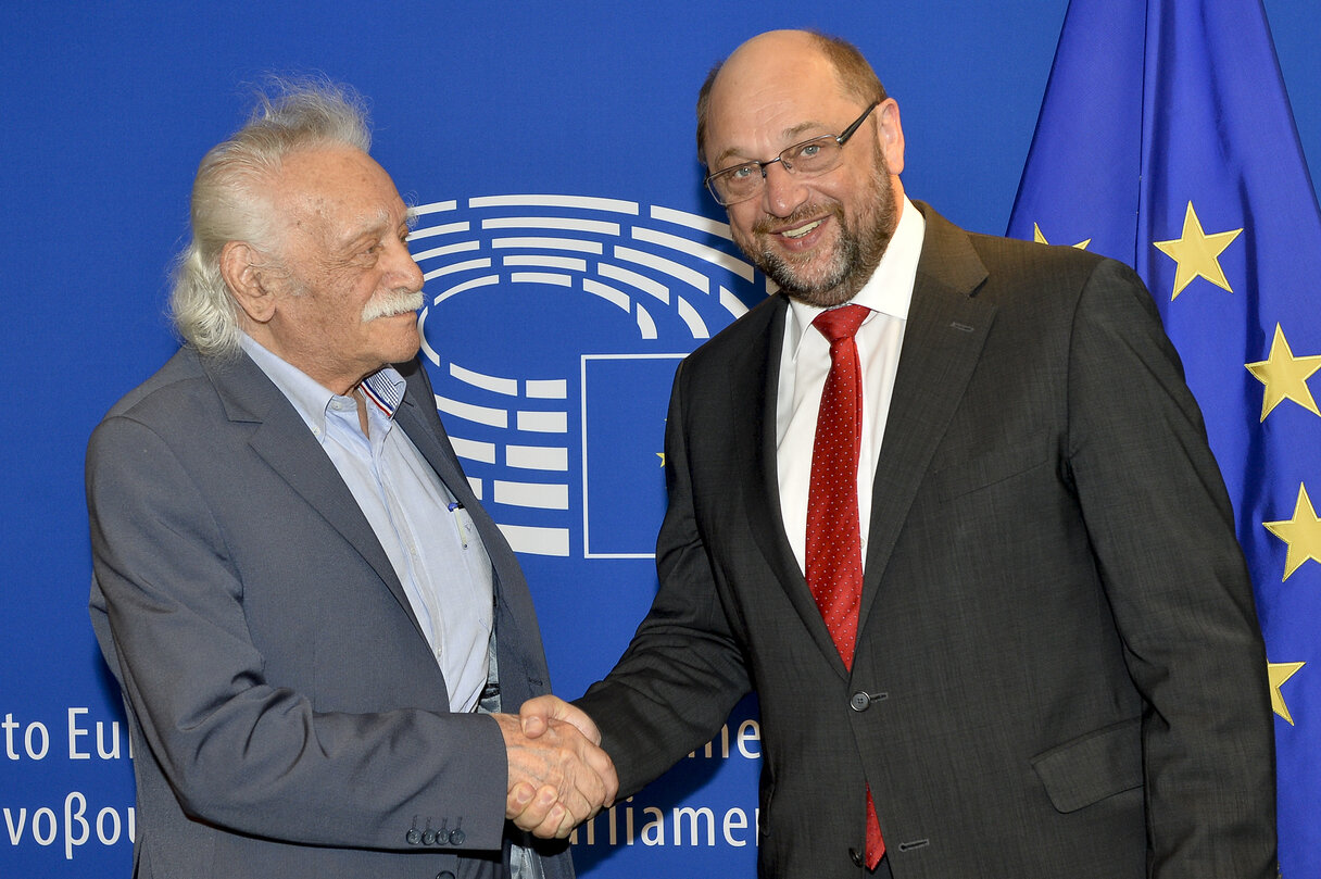 EP President meets with Manolis GLEZOS