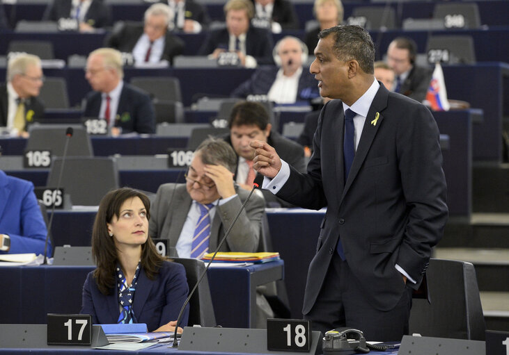 State of the Union debate Plenary Session week 37 in Strasbourg - Migration and refugees in Europe