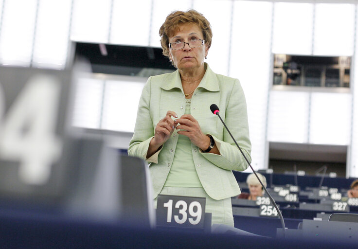 Plenary Session week 37 2015 in Strasbourg - votes