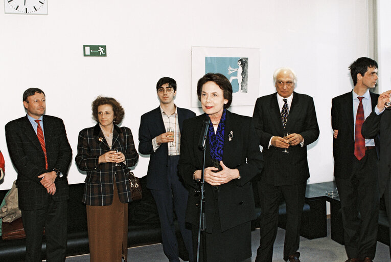 Meeting at the European Parliament in Brussels