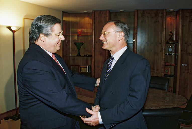 EP President meets with the President of Greek party New Democracy