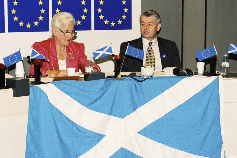 Press conference on Scotland