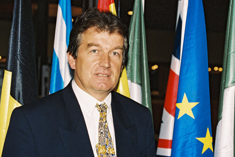 MEP Erich FARTHOFER at the European Parliament  in Strasbourg