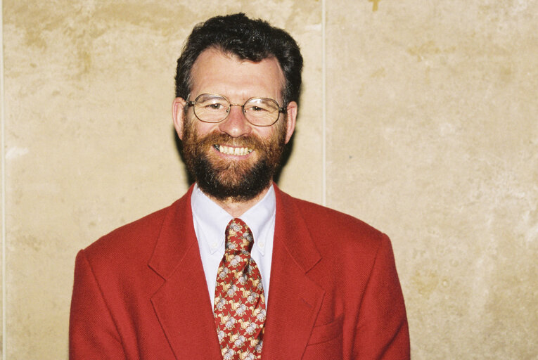 Portrait of MEP Tony A. CUNNINGHAM in Brussels