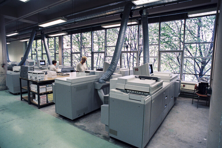 The EP printing service of Strasbourg