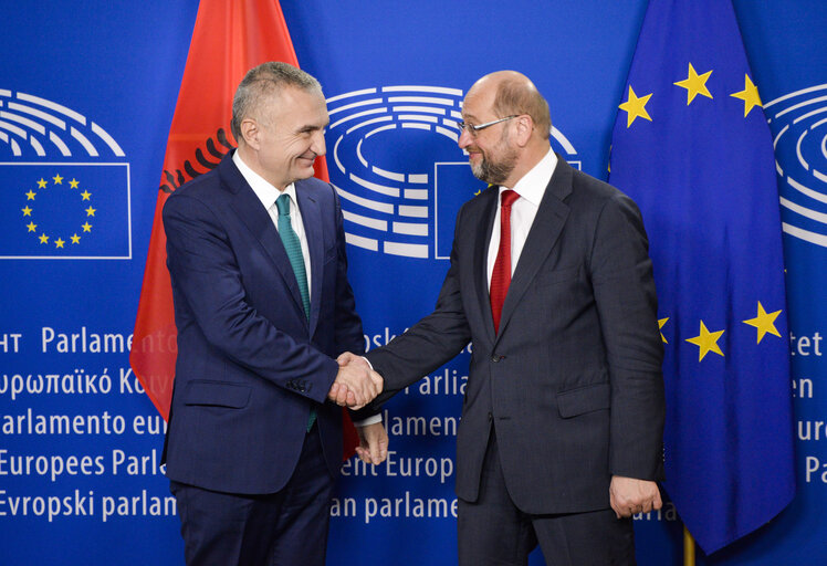 EP President meets with the Speaker of the Parliament of Albania