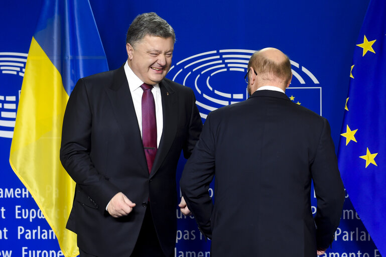 EP President meets with the President of Ukraine