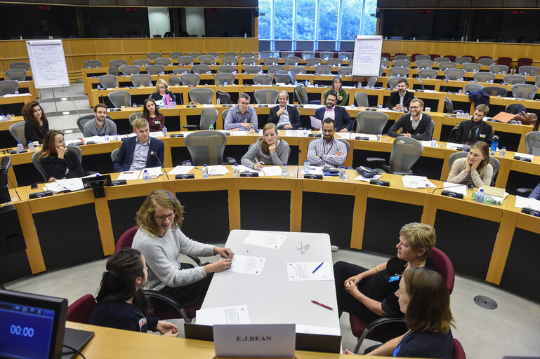 Fotó 6: Workshop on ' How to better prepare the works of an Inquiry Committee '