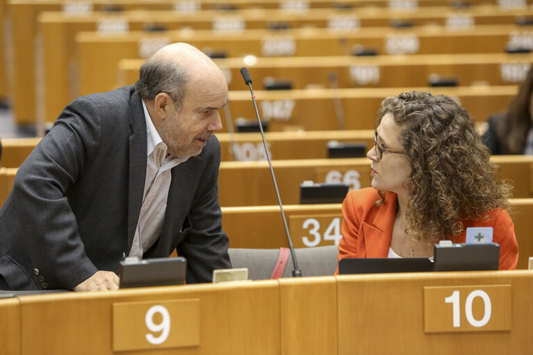 Photo 1: Plenary session week 48 in Brussels2017 budgetary procedure