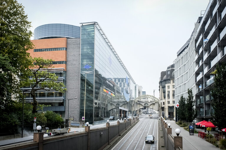 Fotografie 2: Buildings of the European Economic and Social Committee (EESC)