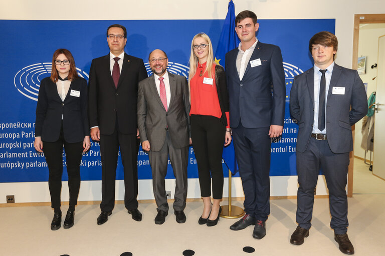 Снимка 4: Martin SCHULZ - EP President meets with Marian LUPU, leader of the Democratic Party of Moldova