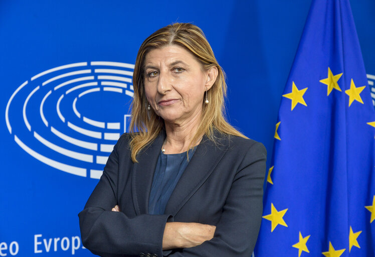 Martin SCHULZ - EP President meets with Giusy NICOLINI, Mayor of Lampedusa