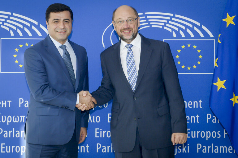 EP President meets with Selahattin DEMIRTAS, co-chair of the Peoples' Democratic Party (HDP)