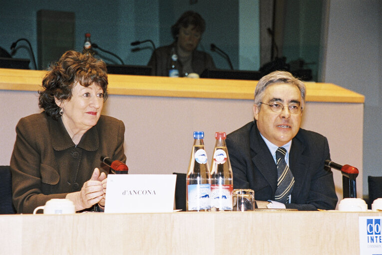 Liberty, security, justice conference Mme d'ANCONA, Luis MARINHO