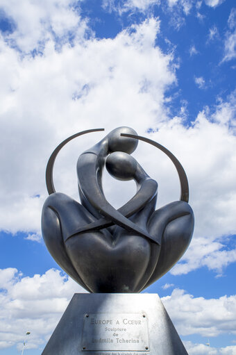 Fotografija 13: EUROPE A COEUR Sculpture de Ludmila Tcherina