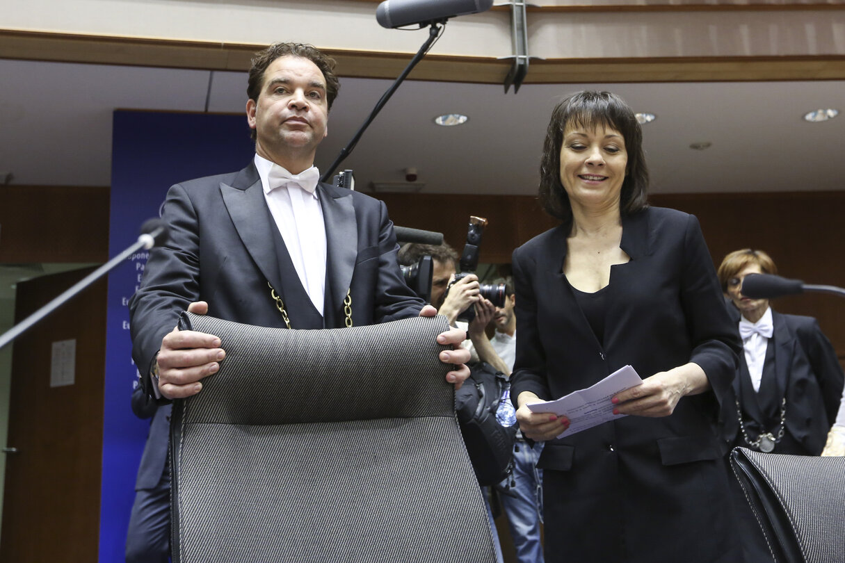 Open Doors Day 2015 - Opening Ceremony. European Parliament Vice-President introduces two Sahkarov Prize Laureates