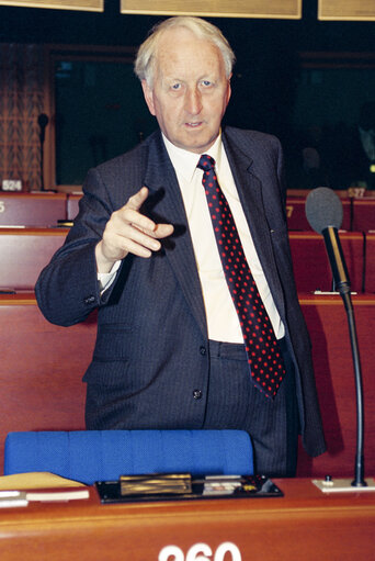 Fotogrāfija 1: Portrait of Thomas MEGAHY at the EP in Strasbourg