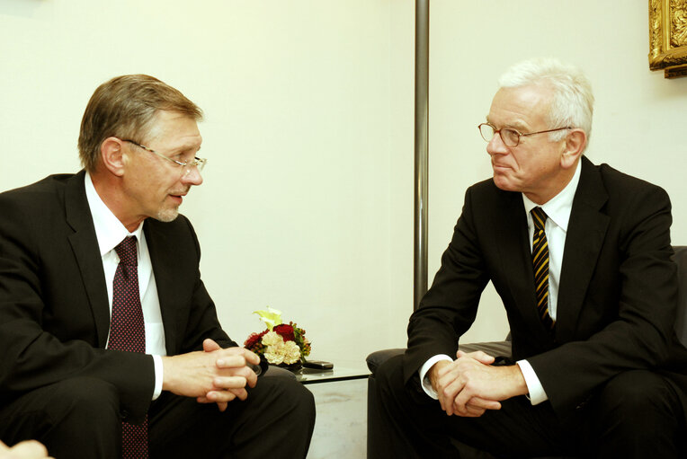 EP President meets with the Prime Minister of Lithuania.