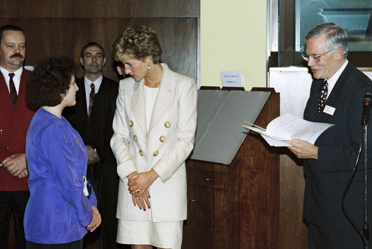 Her Royal Highness the Princess of Wales attends a prize-giving ceremony at the EP