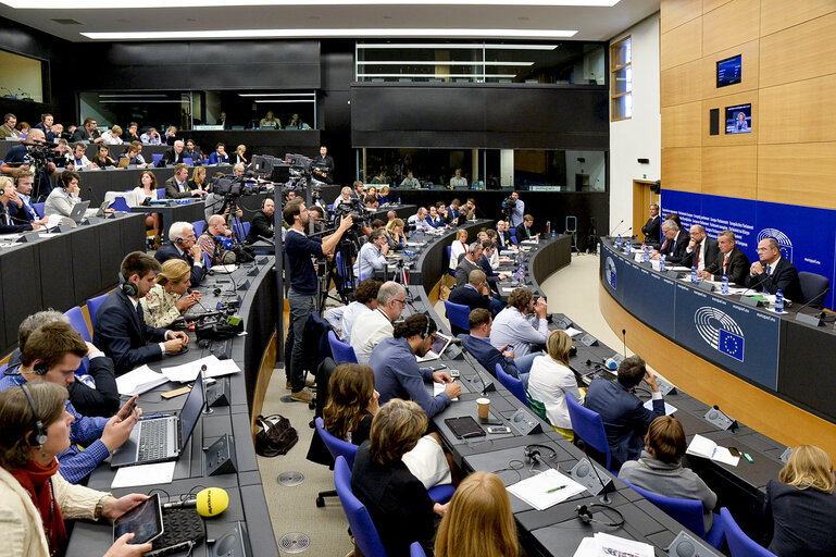 Press Conference by the President of the European Parliament and the President of the European Commission following the State of the Union address