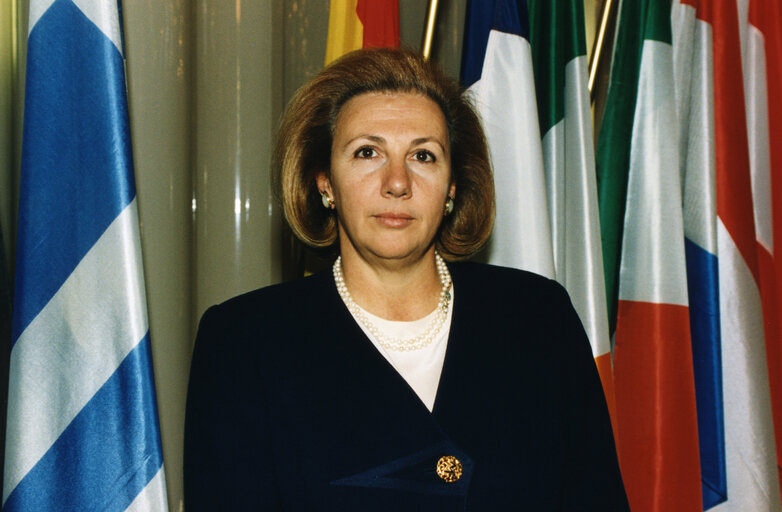 MEP Katerina DASKALAKI at the European Parliament in Strasbourg