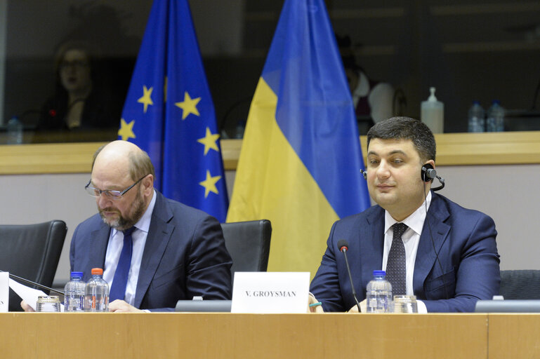 Fotografija 15: Ukraine Week at the European Parliament - High-level conference EP - Verkhovna RADA of Ukraine on capacity building for reform.  Opening.