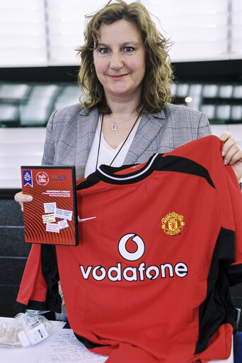 Action of MEP Arlene McCARTHY on Counterfeit and Piracy