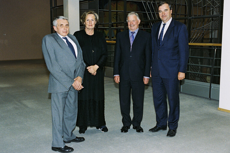 Irish MEPs with Irish farmers