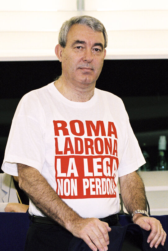 Portrait of Mep during the plenary session at the European Parliament in Strasbourg