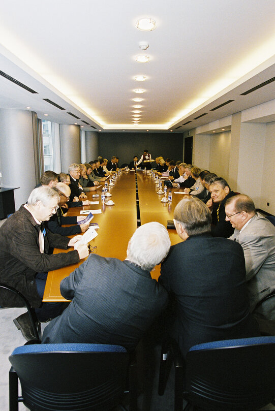 Meeting presided by Derk Jan EPPINK