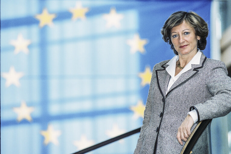 MEP Jacqueline ROUSSEAUX at the European Parliament in Strasbourg